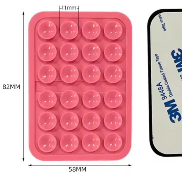 Phone Suction Mount With IPhone 15 Pro Max Glitter Lenses - Picture 2 of 2